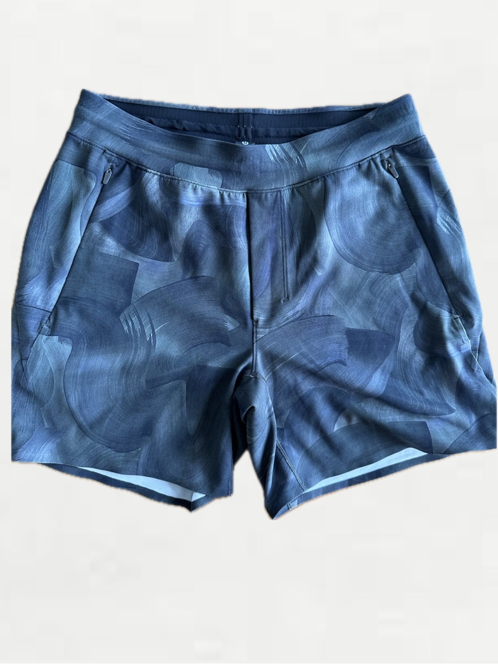 Lululemon Balancer Short 6” Ribbon Fold Dark Green Multi Print Men’s M